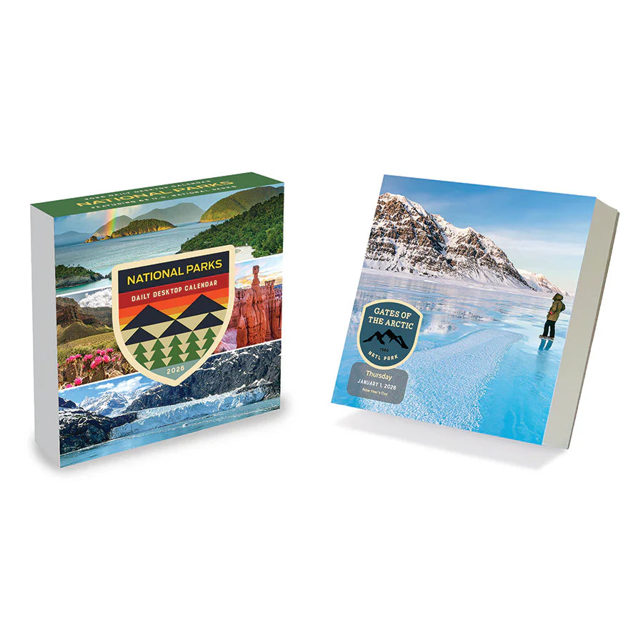 2026 365 National Parks - Daily Boxed Page-A-Day Calendar