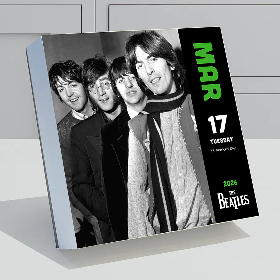 2026 The Beatles - Daily Boxed Page-A-Day Calendar