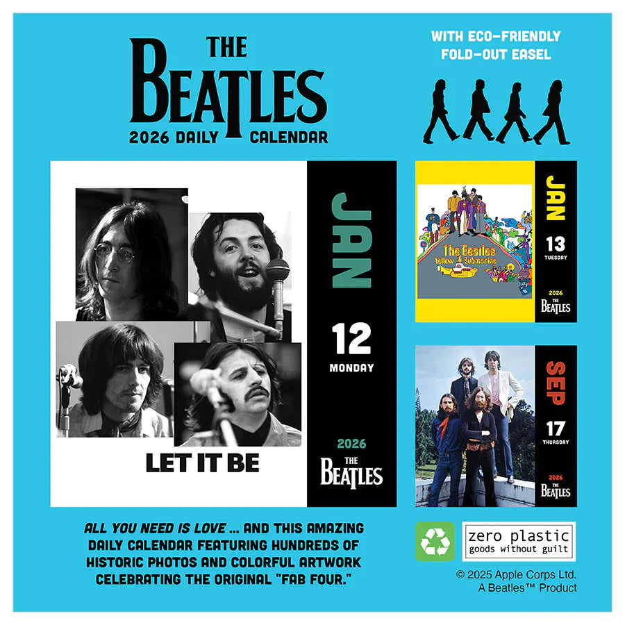 2026 The Beatles - Daily Boxed Page-A-Day Calendar