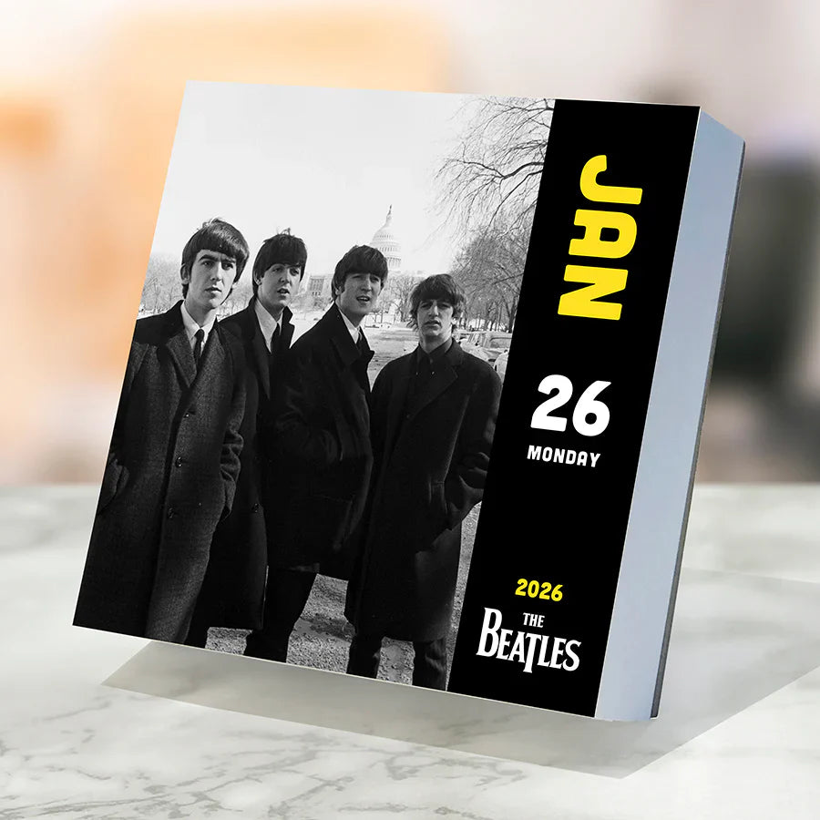 2026 The Beatles - Daily Boxed Page-A-Day Calendar