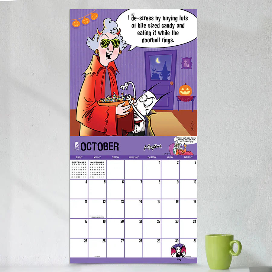 2026 Maxine - Square Wall Calendar