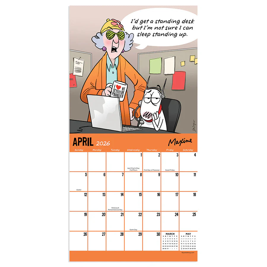 2026 Maxine - Mini Wall Calendar
