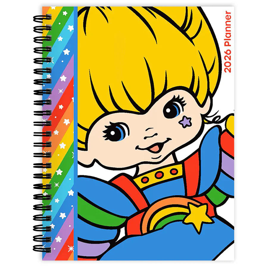 2026 Rainbow Brite - Medium Monthly & Weekly Pocket Diary/Planner