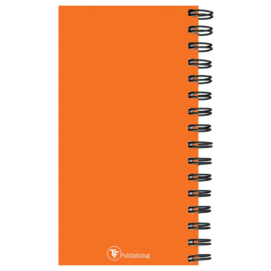 2026 Orange - Small Monthly & Weekly Pocket Diary/Planner
