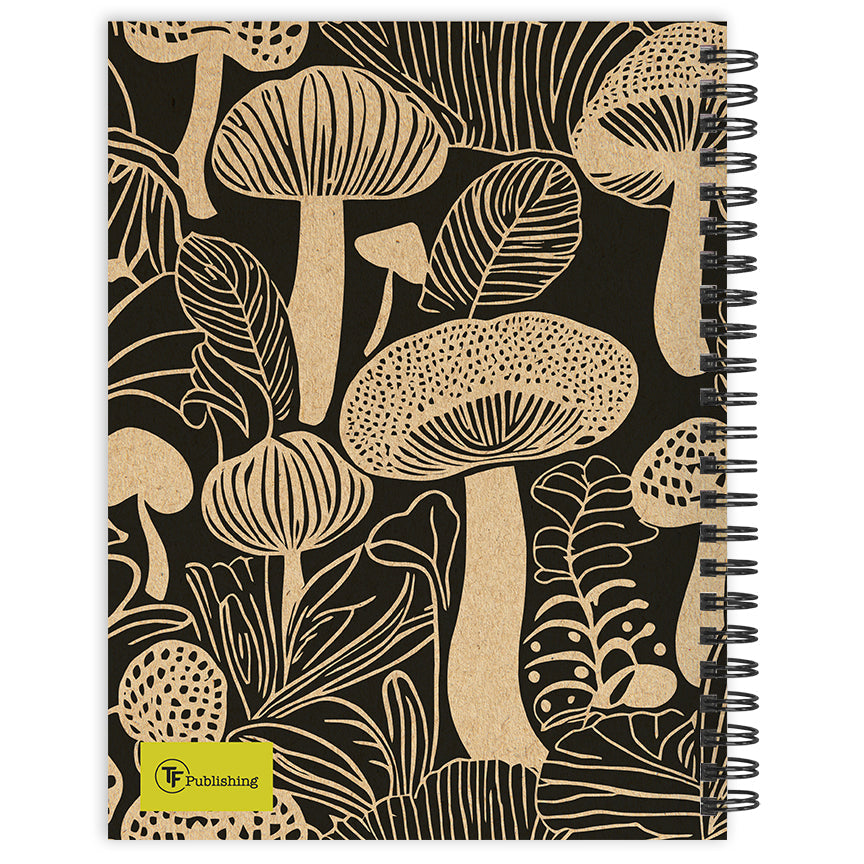 2026 Mushroom - Medium Monthly & Weekly Pocket Diary/Planner