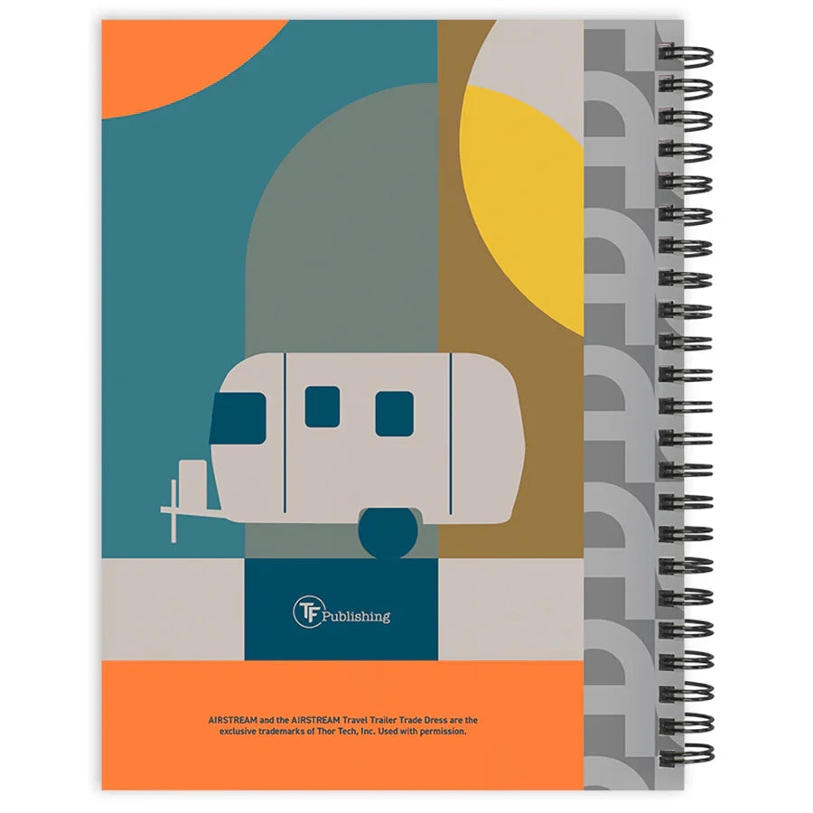 2026 Airstream - Medium Monthly & Weekly Pocket Diary/Planner