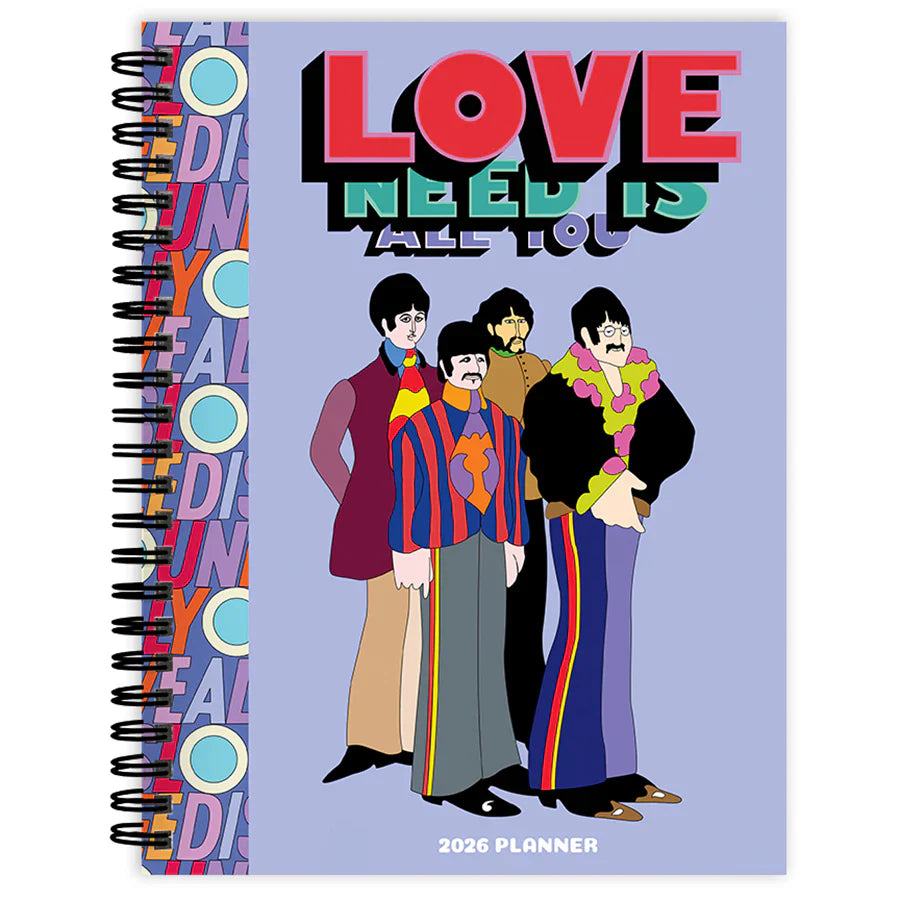 2026 All You Need is Love - Medium Monthly & Weekly Pocket Diary/Planner