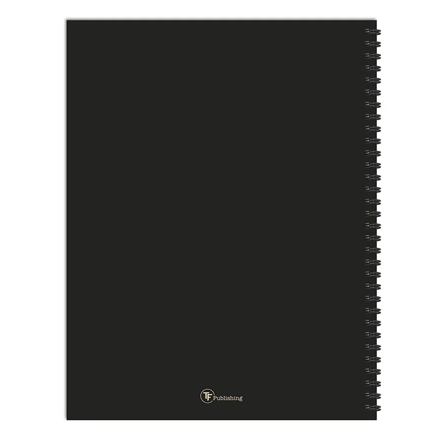 2026 Burnt Black - Large Monthly & Weekly Pocket Diary/Planner