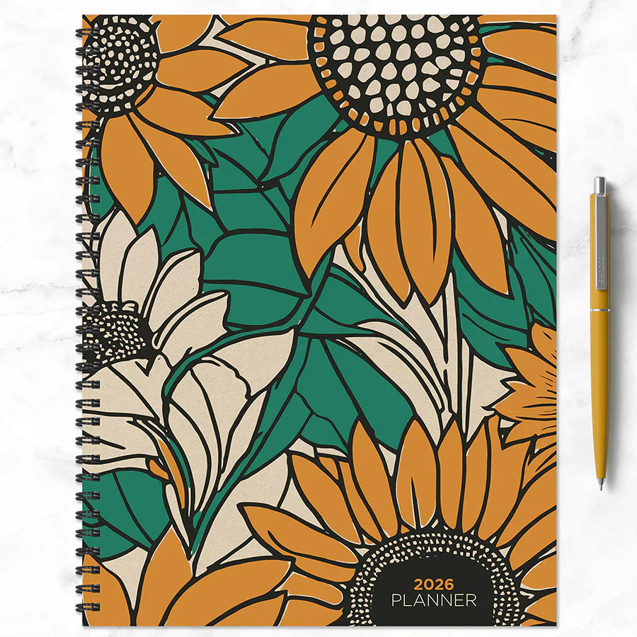 2026 Growing Helios - Large Monthly & Weekly Pocket Diary/Planner