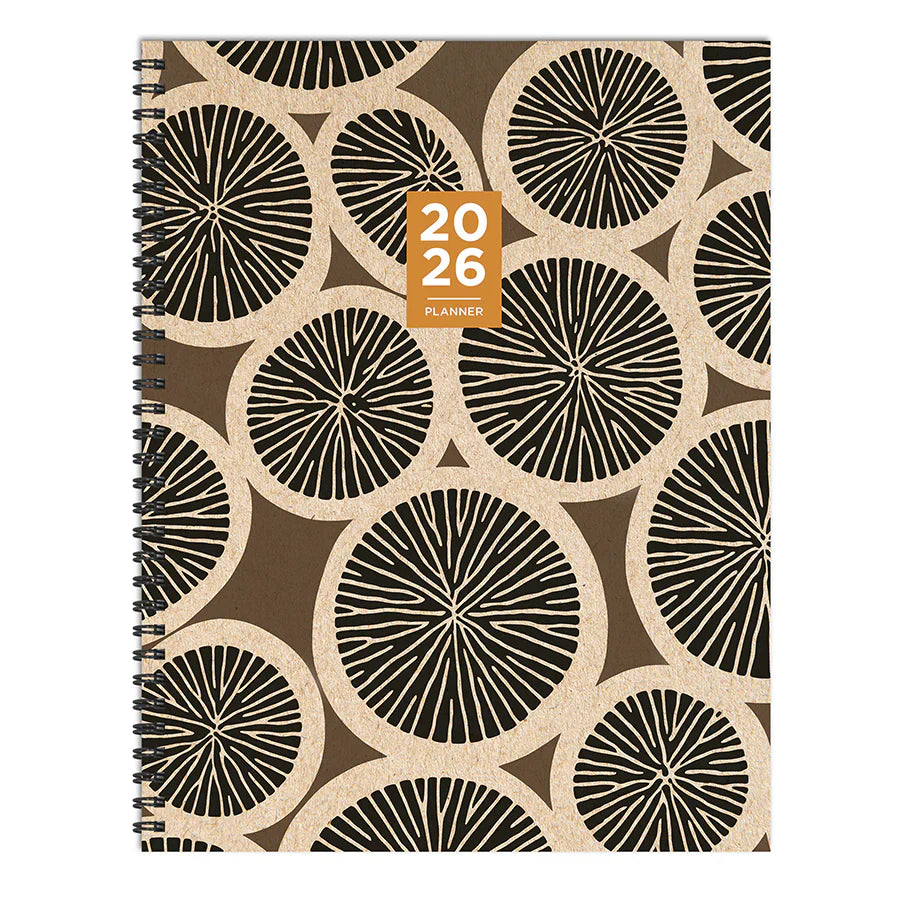 2026 Tree Rings - Large Monthly & Weekly Pocket Diary/Planner