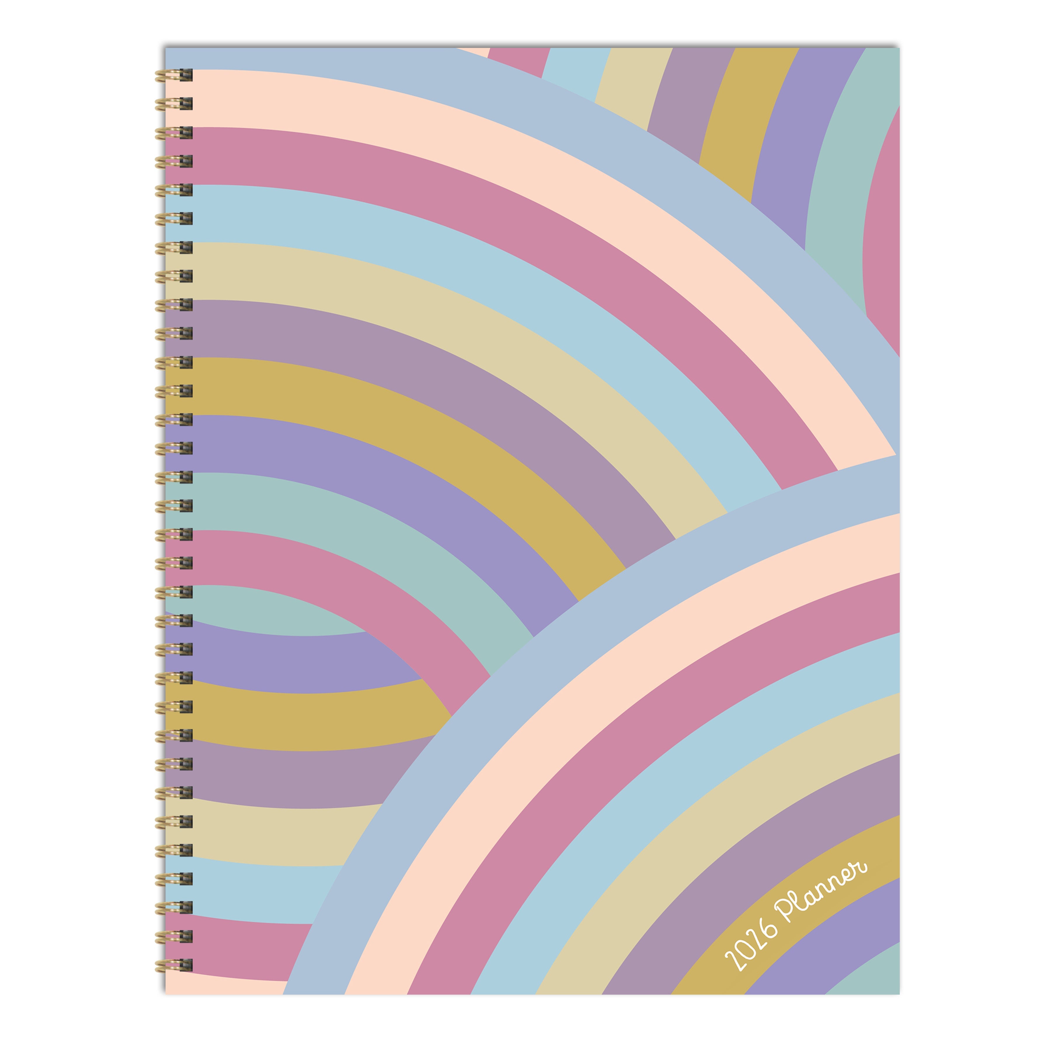 2026 Almost Rainbow - Large Monthly & Weekly Pocket Diary/Planner