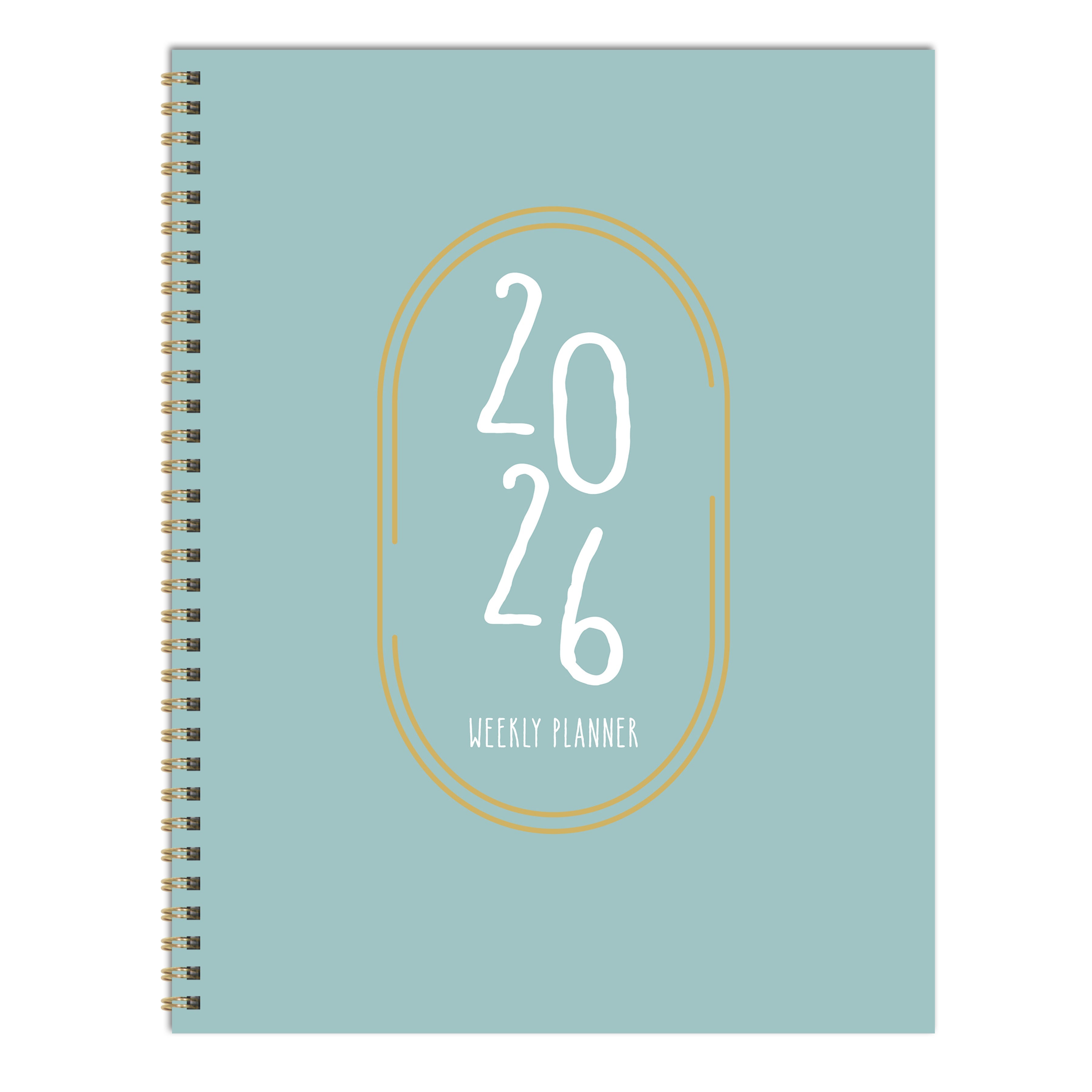 2026 Robin's Egg - Large Monthly & Weekly Pocket Diary/Planner