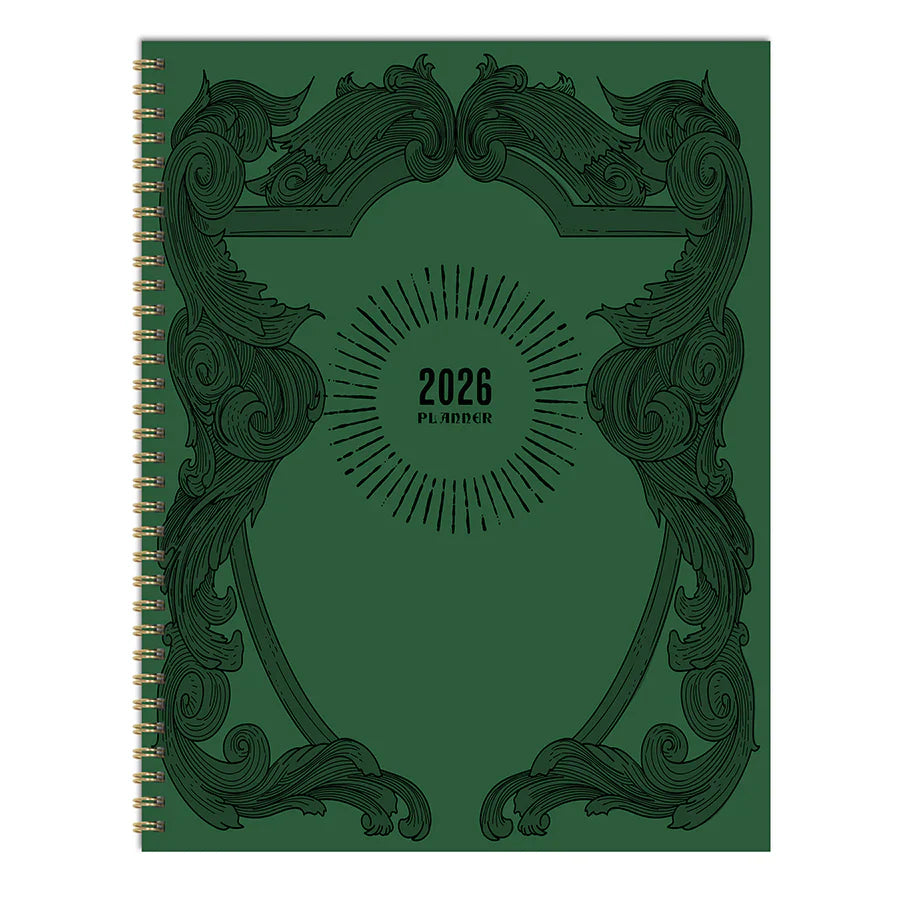 2026 Crest - Large Monthly & Weekly Pocket Diary/Planner