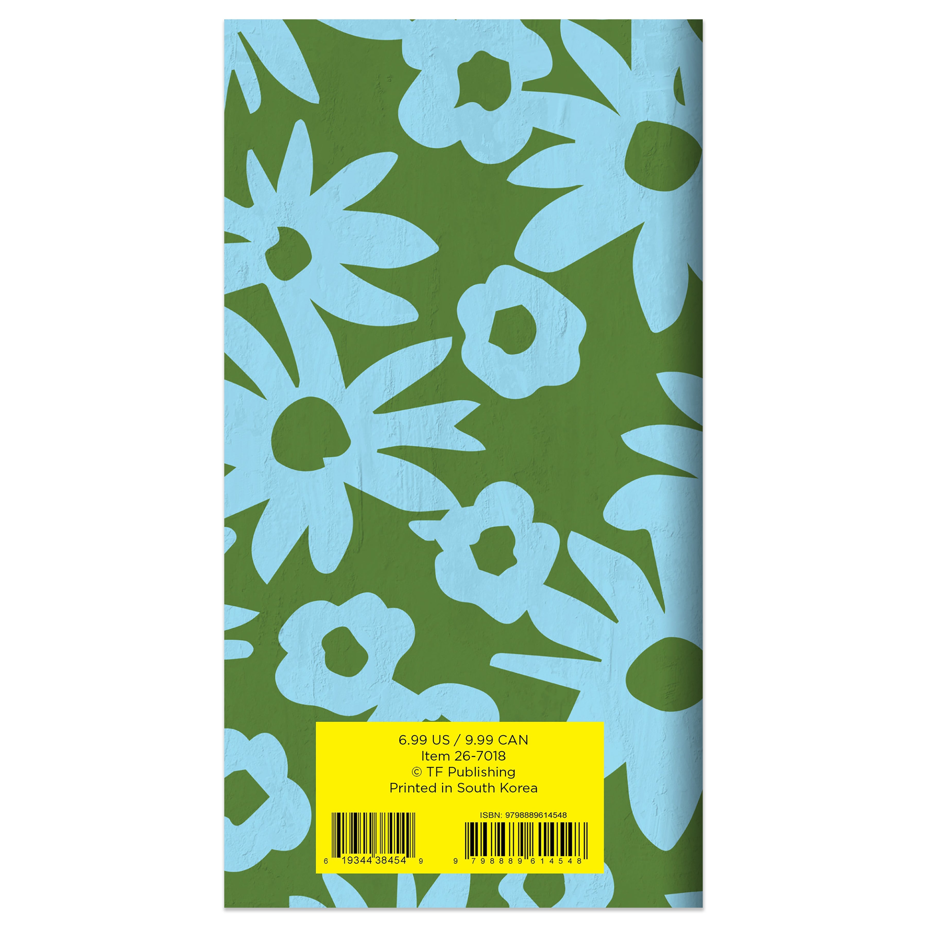 2026-2027 Flower Stencil - Small Monthly Pocket Diary/Planner