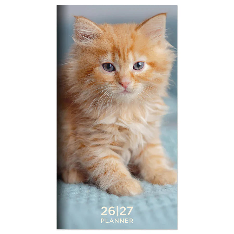 2026-2027 Kitten - Small Monthly Pocket Diary/Planner