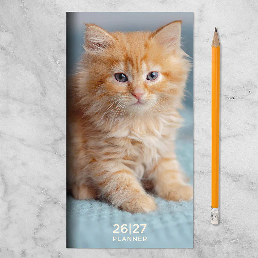 2026-2027 Kitten - Small Monthly Pocket Diary/Planner