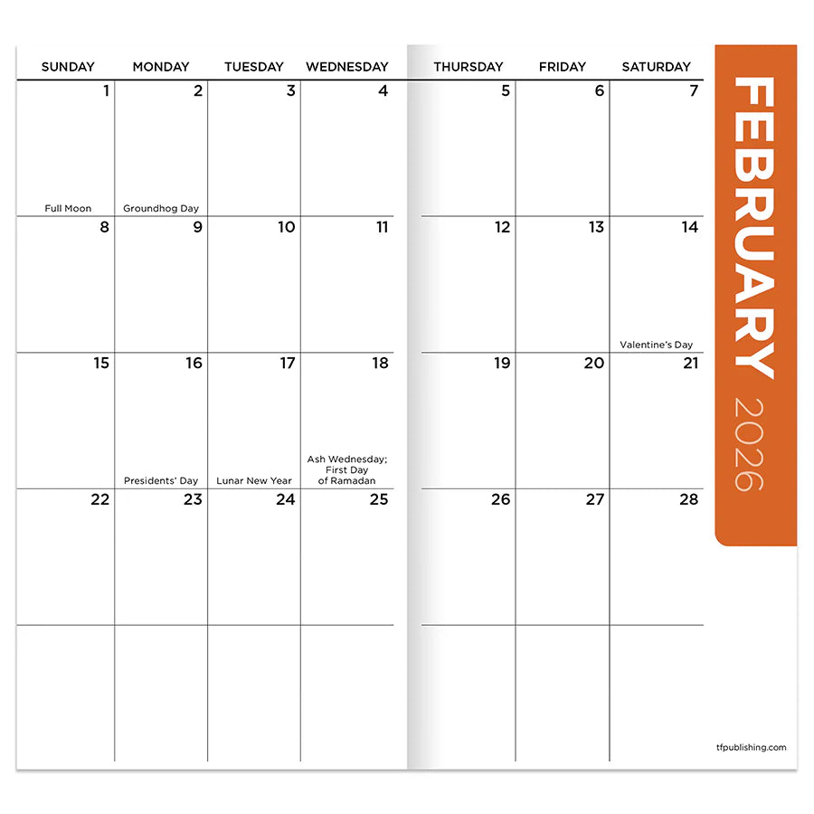 2026-2027 Maxine - Small Monthly Pocket Diary/Planner