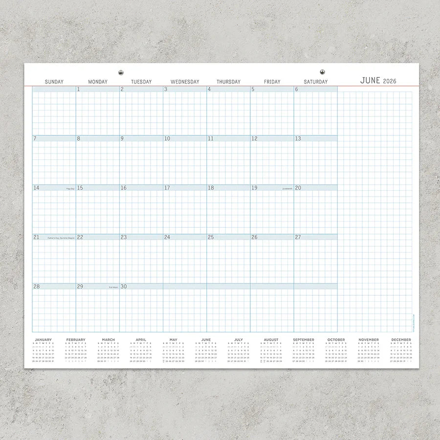 2026 Professional - Large Monthly Desk Pad Blotter Calendar