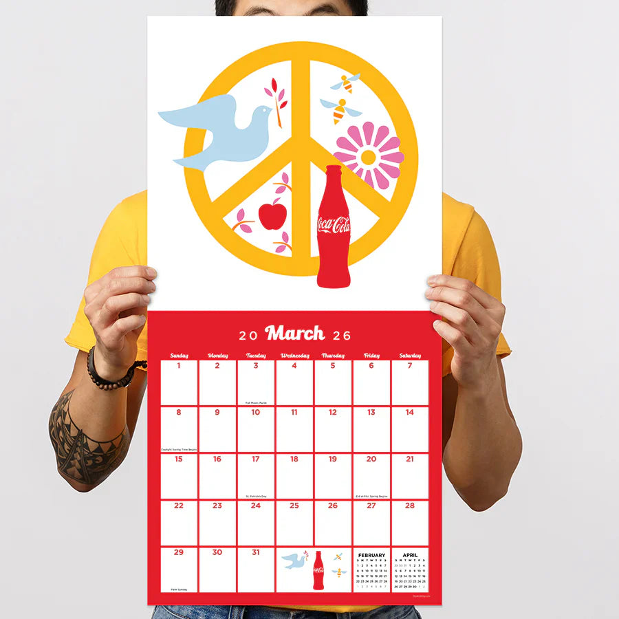 2026 Coke: Harmony - Square Wall Calendar