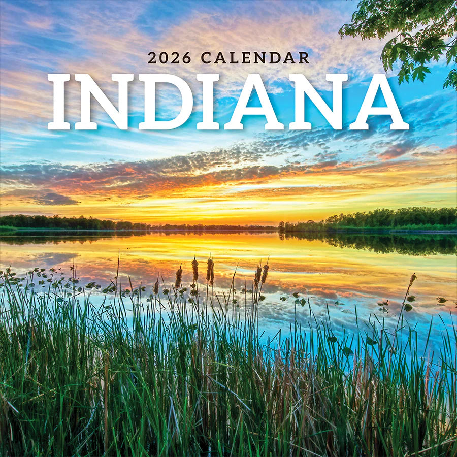 2026 Indiana - Square Wall Calendar