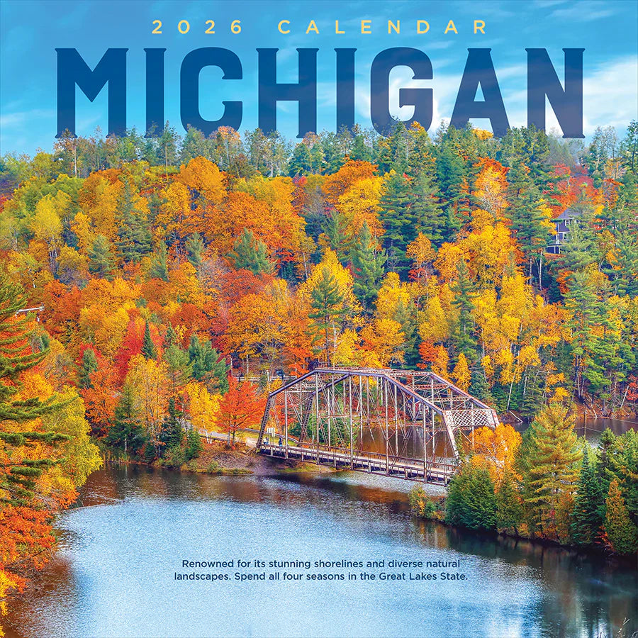 2026 Michigan - Square Wall Calendar