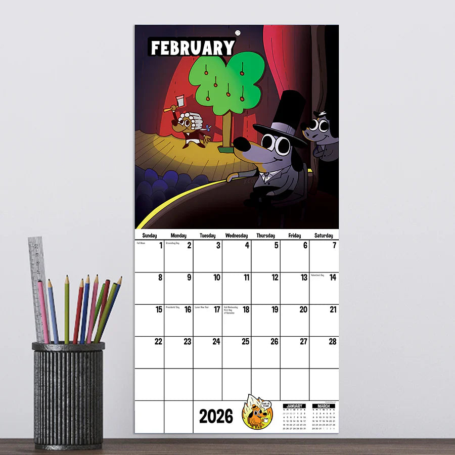 2026 THIS IS FINE - Mini Wall Calendar