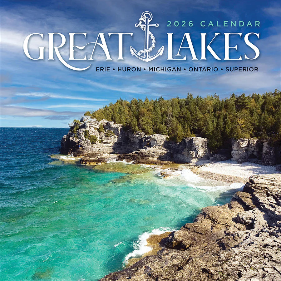 2026 Great Lakes - Square Wall Calendar
