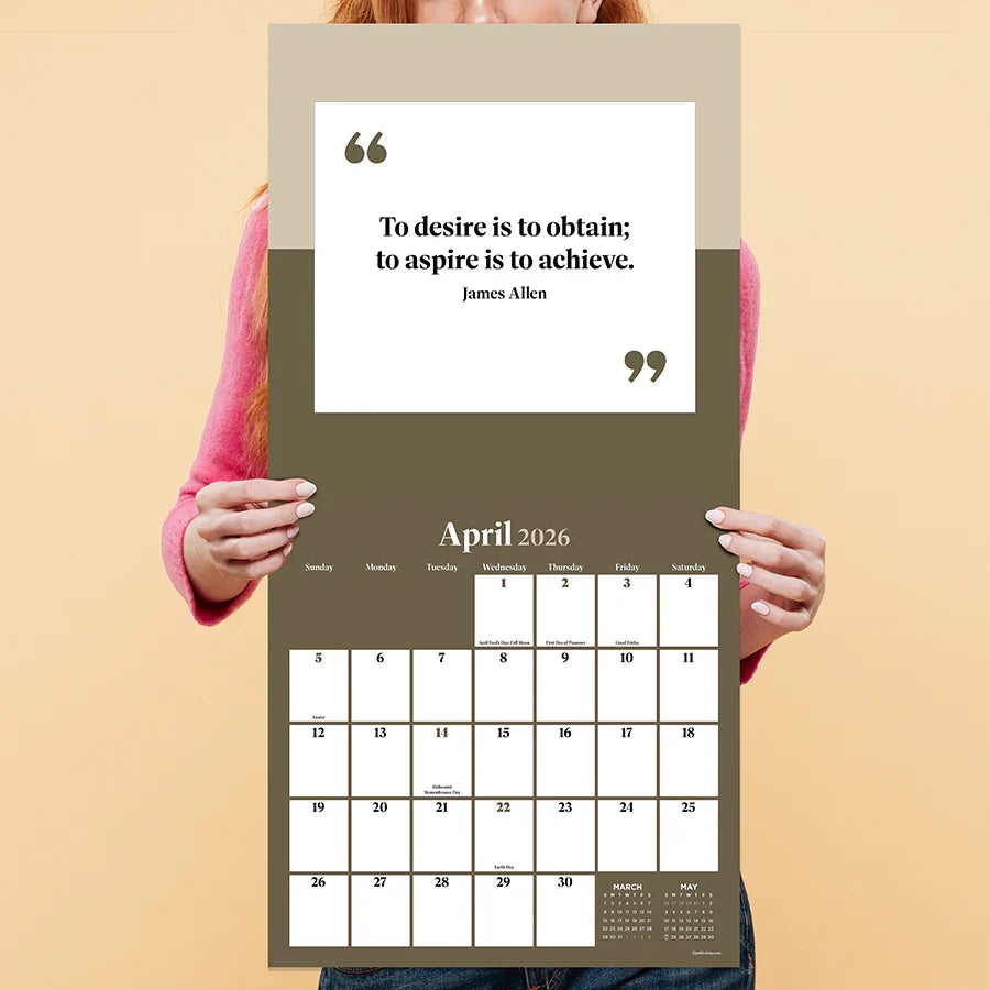 2026 Inspire - Square Wall Calendar