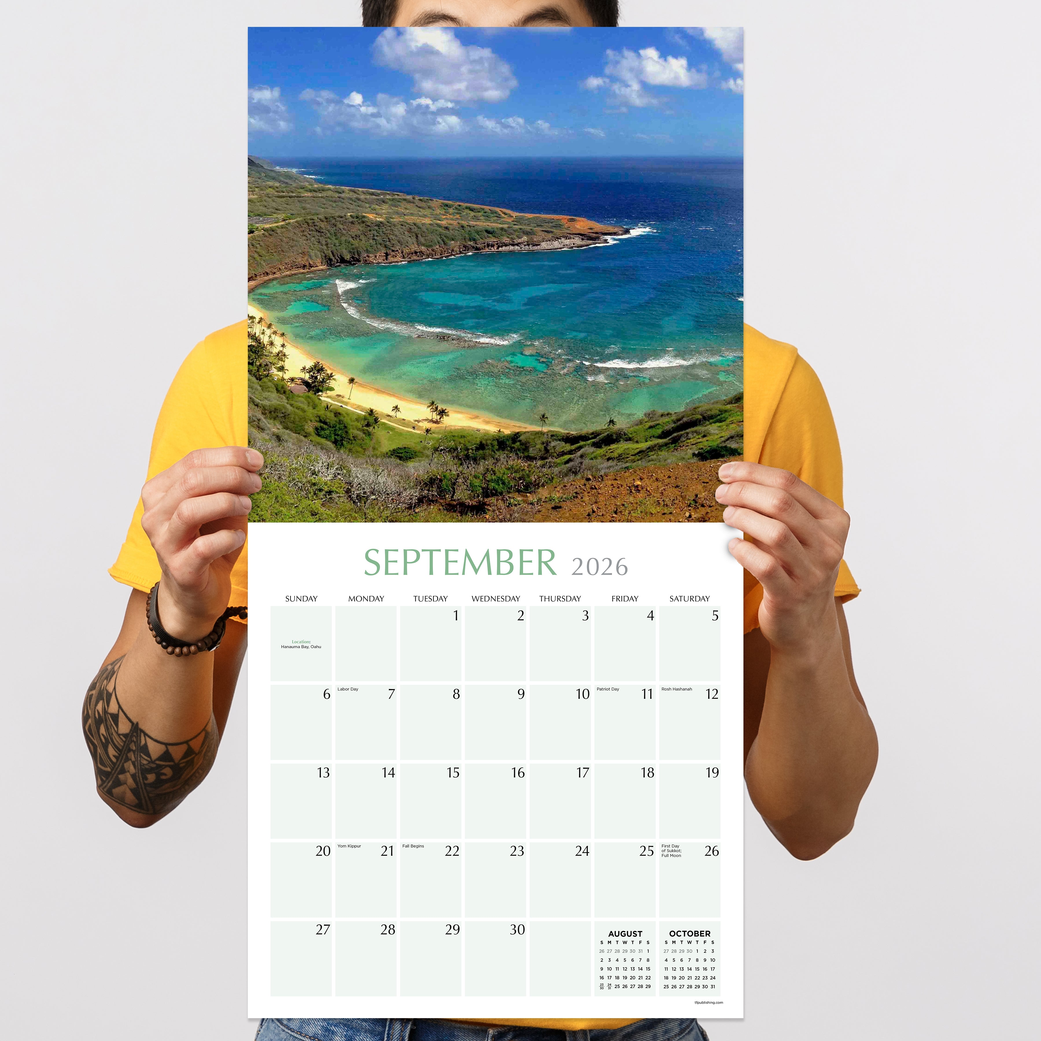 2026 Hawaii - Square Wall Calendar