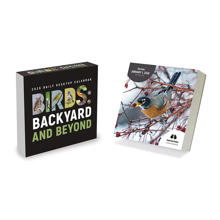 2026 Birds: Backyard & Beyond - Daily Boxed Page-A-Day Calendar