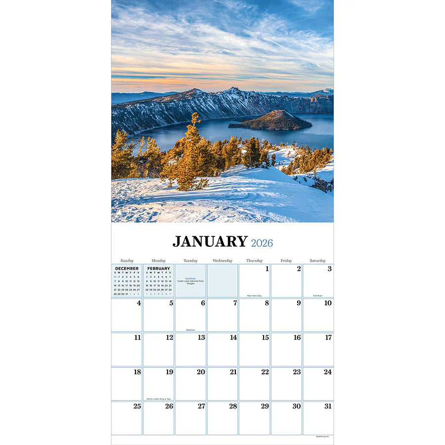 2026 Pacific Northwest - Square Wall Calendar