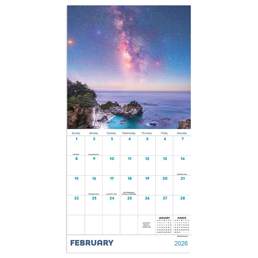 2026 Stargazing - Mini Wall Calendar