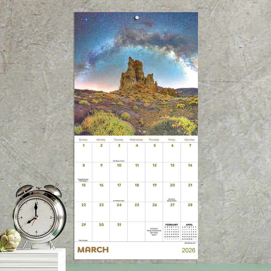 2026 Stargazing - Mini Wall Calendar