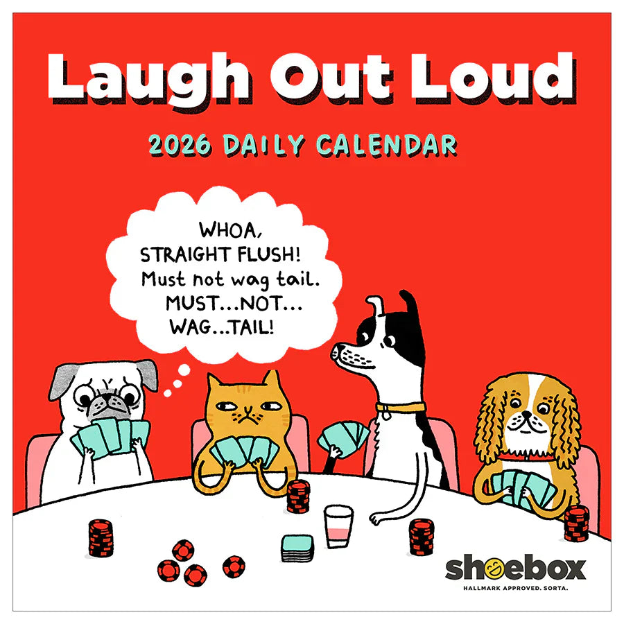 2026 Shoebox - Daily Boxed Page-A-Day Calendar