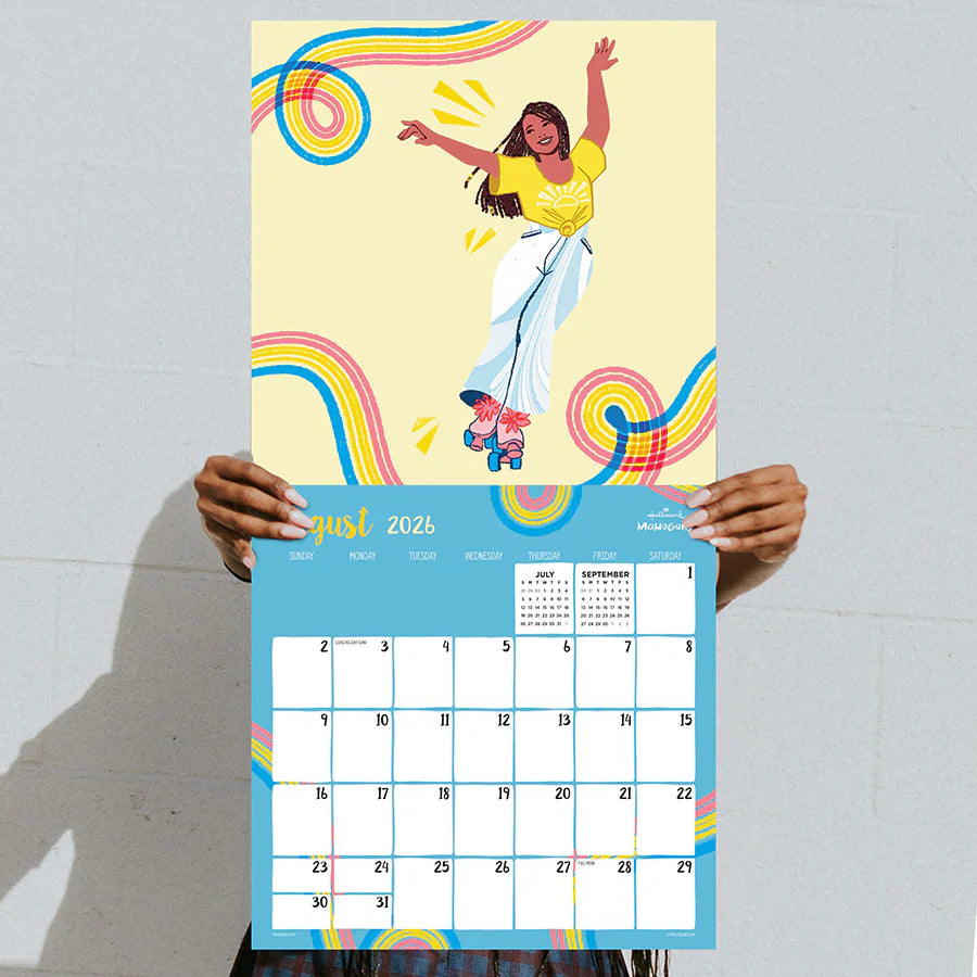 2026 Mahogany - Square Wall Calendar