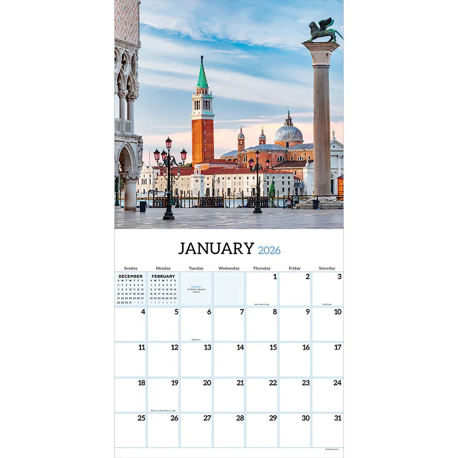 2026 Italy - Square Wall Calendar