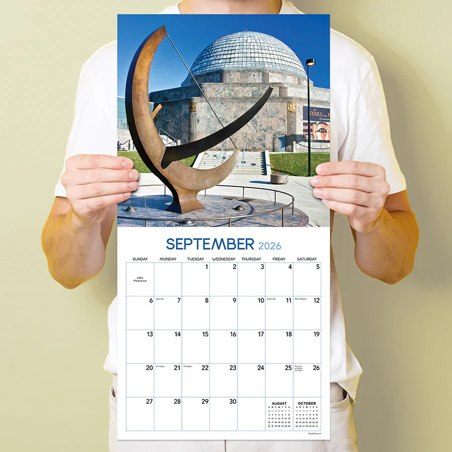 2026 Chicago - Square Wall Calendar