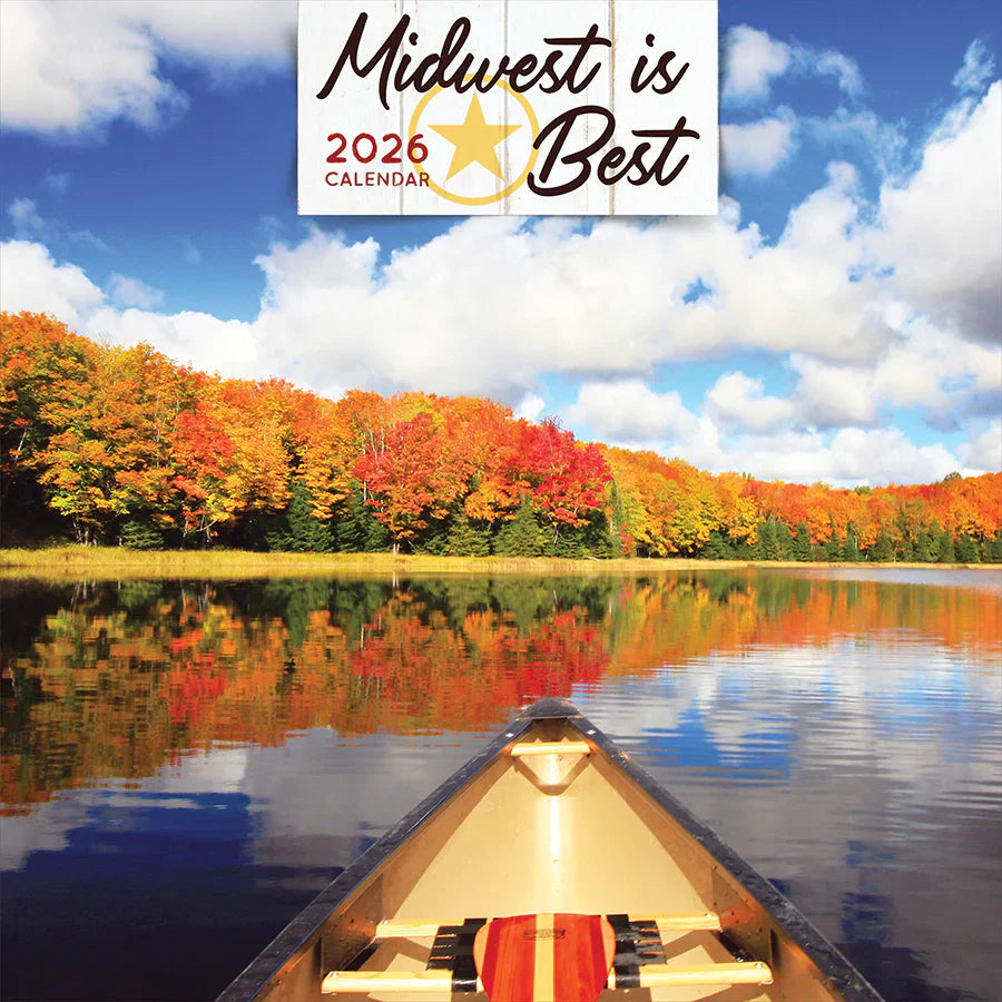 2026 Midwest Is Best - Square Wall Calendar