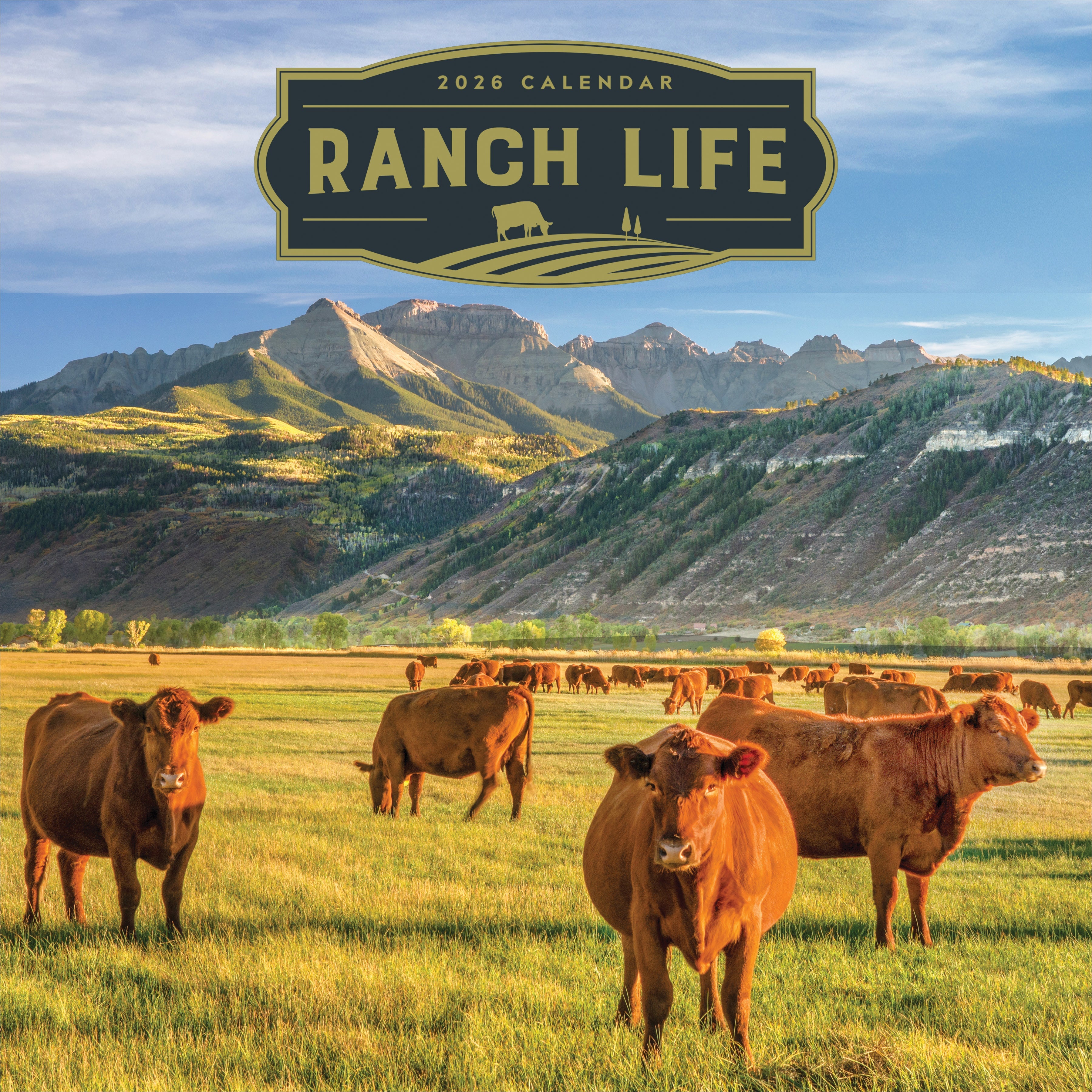 2026 Ranch Life - Square Wall Calendar