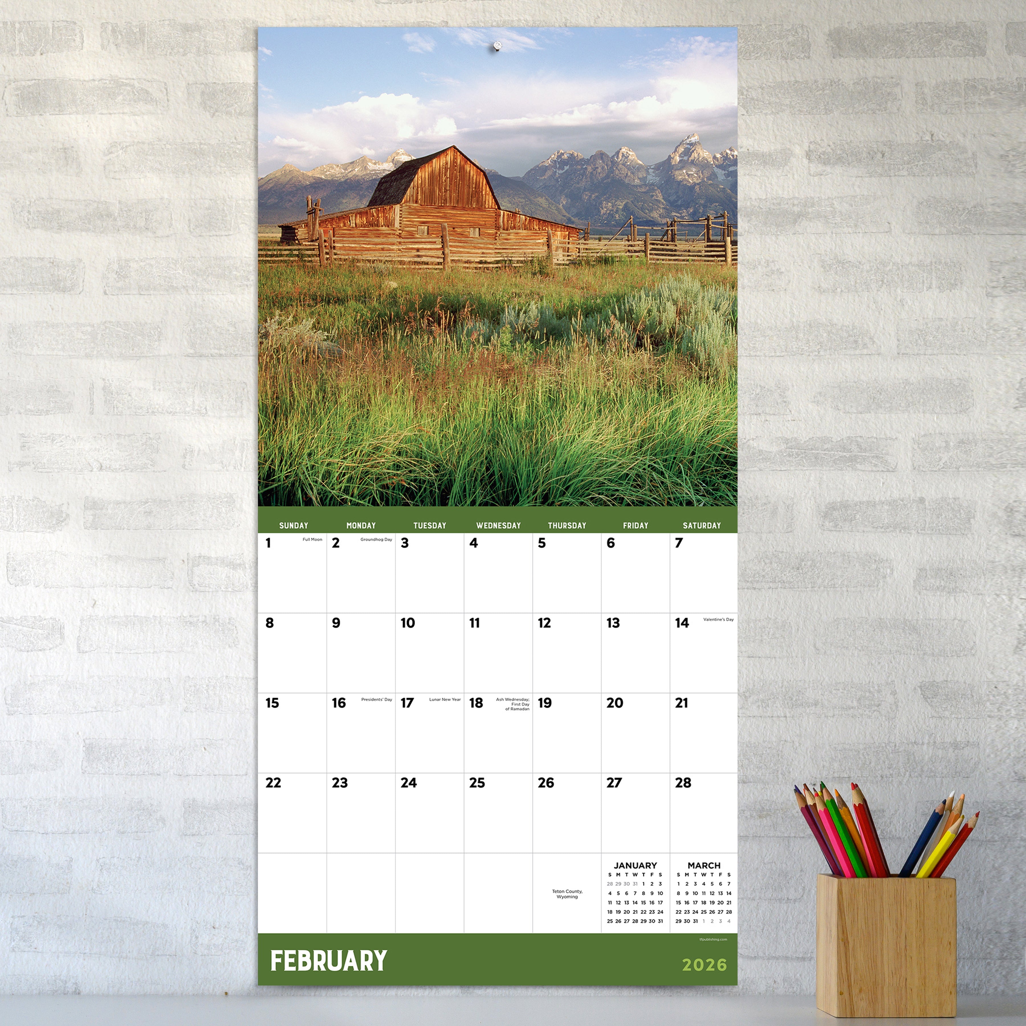 2026 Ranch Life - Square Wall Calendar