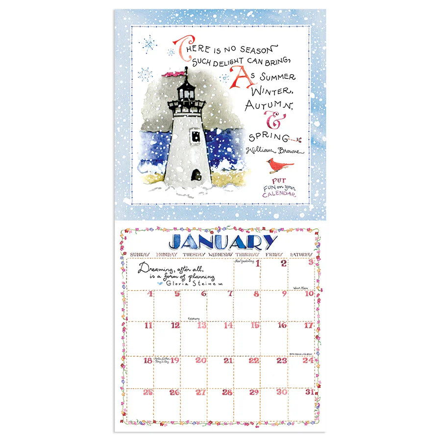 2026 Susan Branch - Mini Wall Calendar