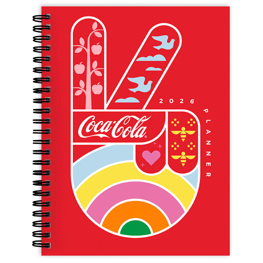 2026 Coca-Cola - Medium Monthly & Weekly Pocket Diary/Planner