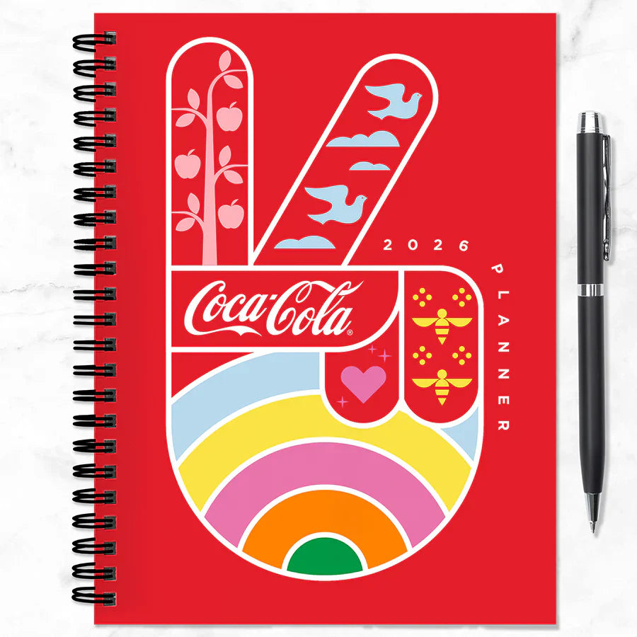 2026 Coca-Cola - Medium Monthly & Weekly Pocket Diary/Planner