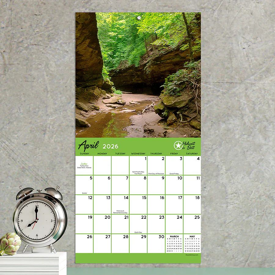 2026 Midwest Is Best - Mini Wall Calendar