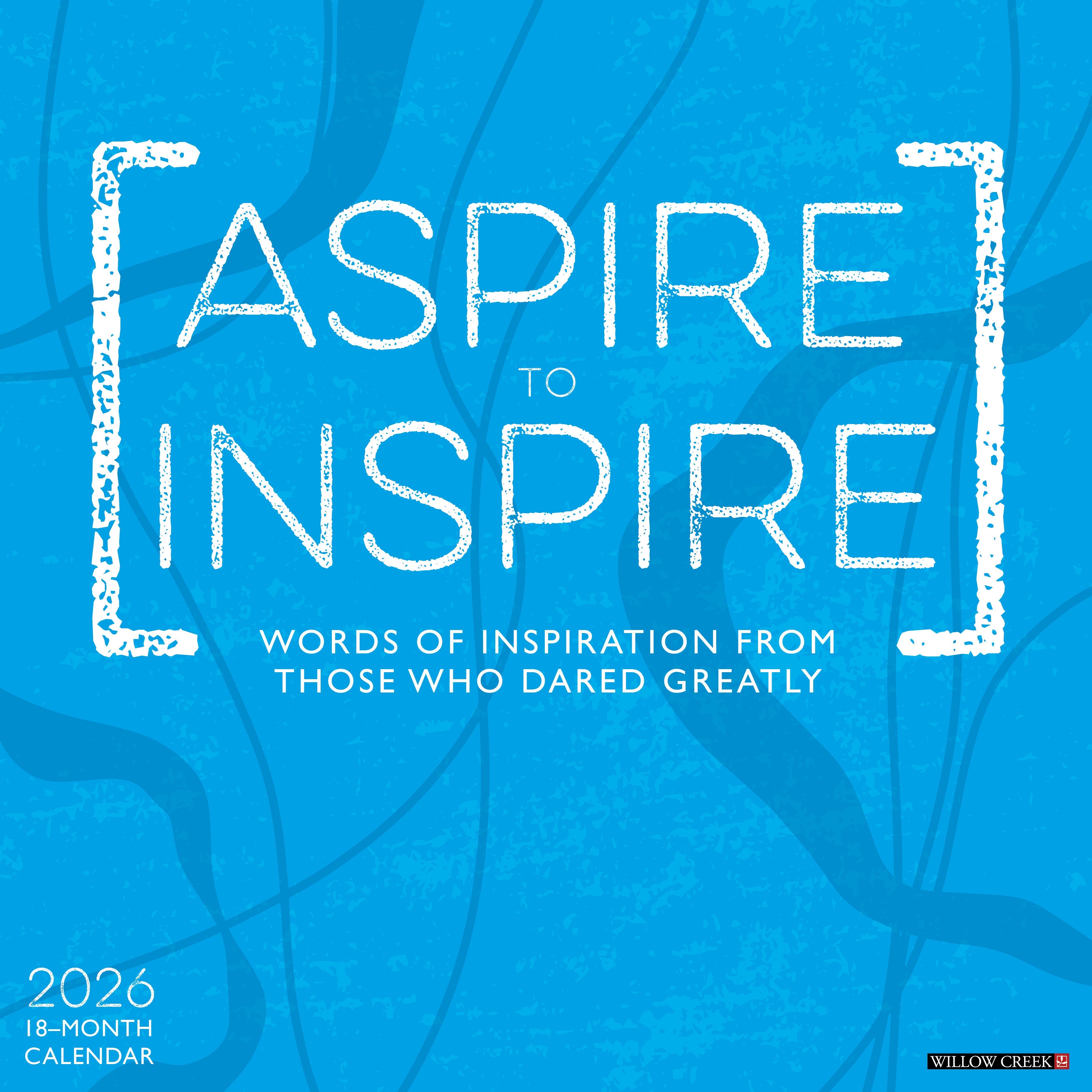 2026 Aspire to Inspire - Square Wall Calendar