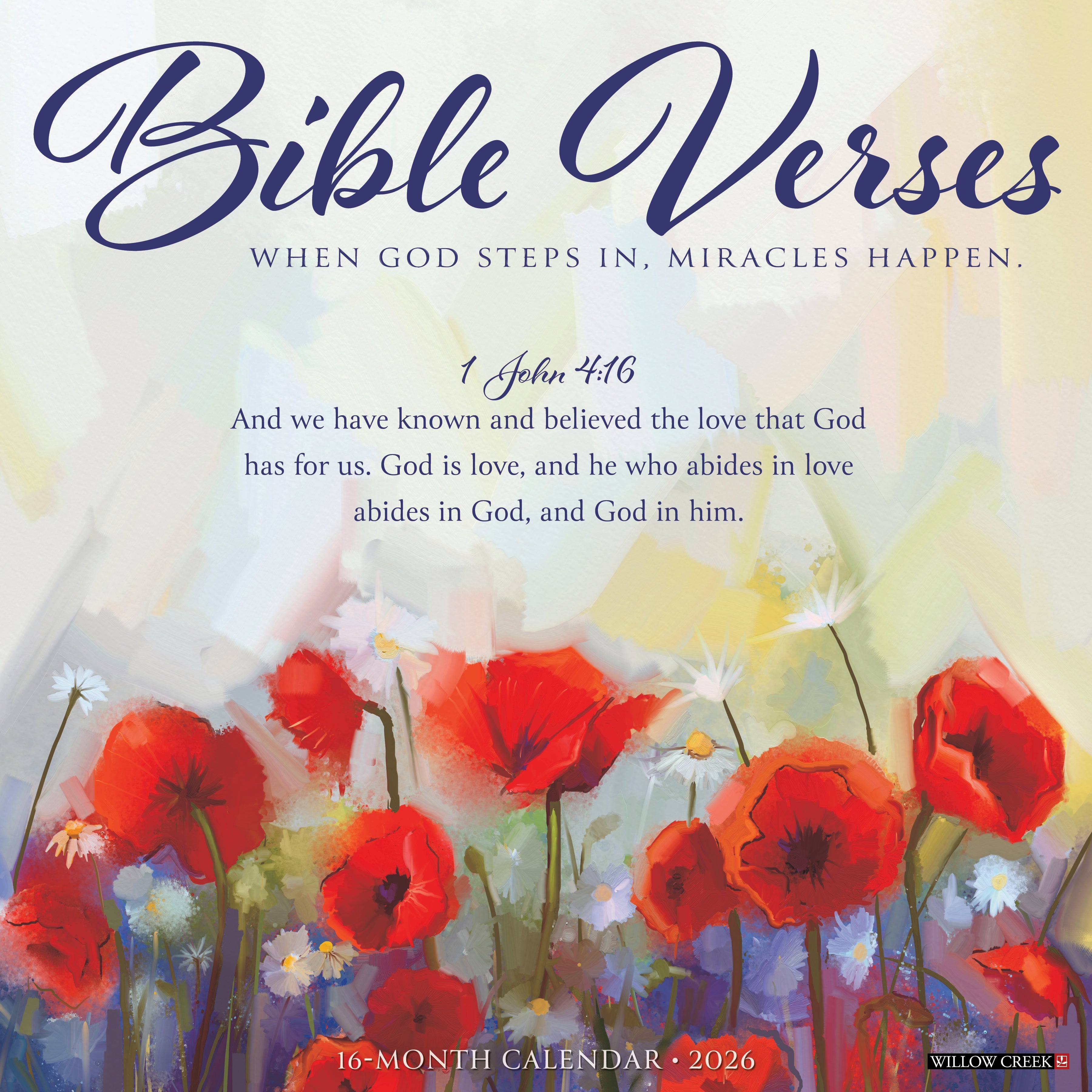 2026 Bible Verses - Square Wall Calendar