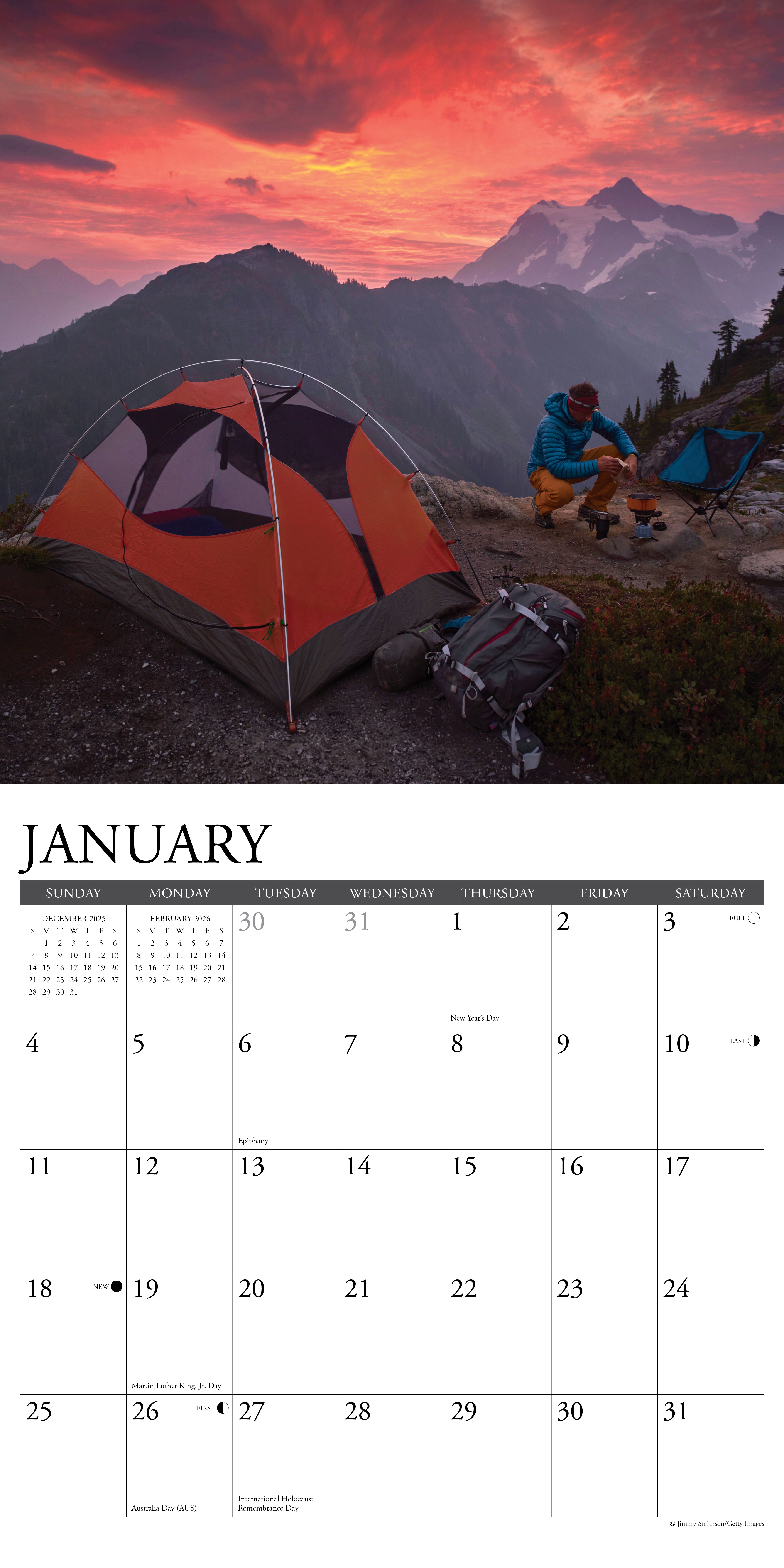2026 CampLife - Square Wall Calendar