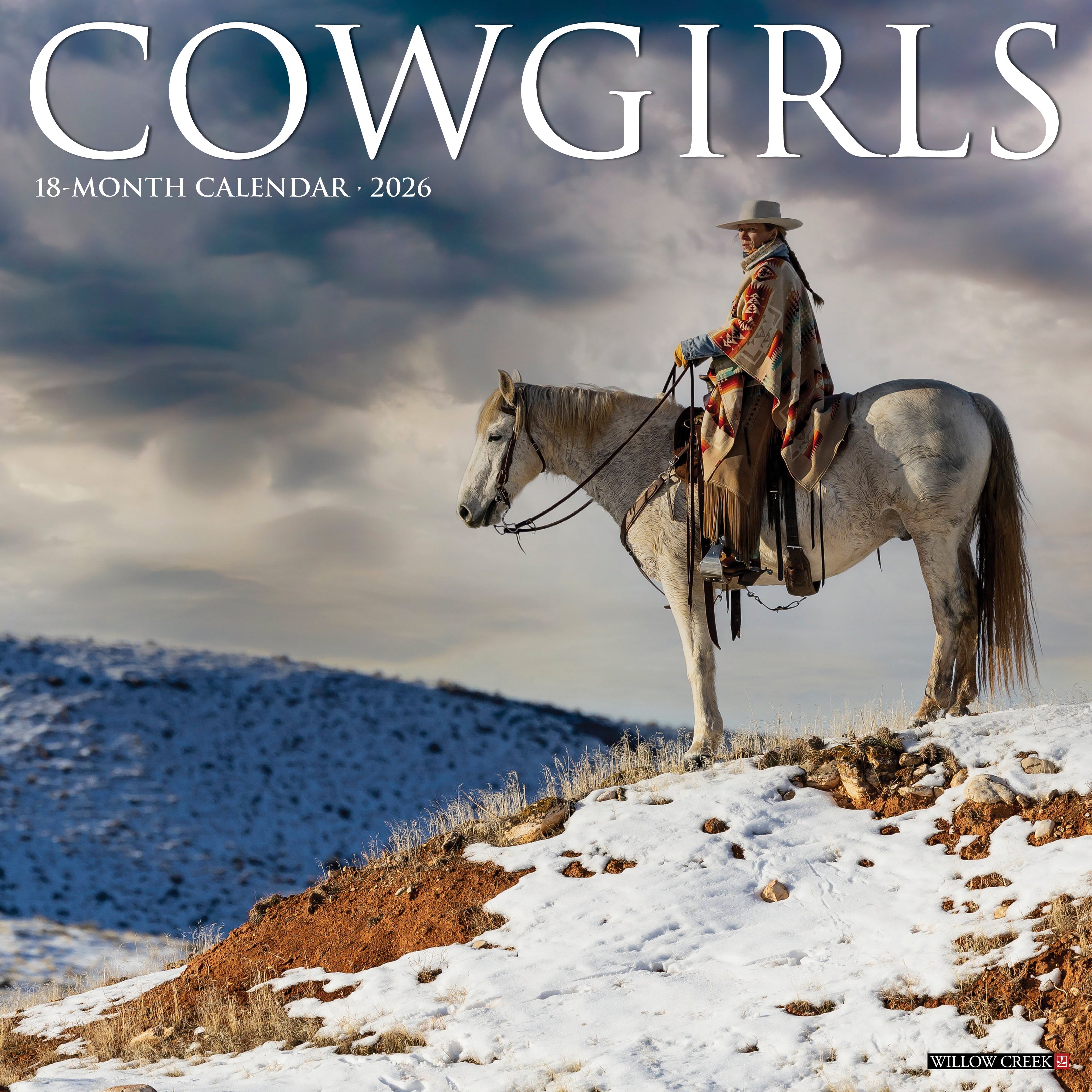 2026 Cowgirls - Square Wall Calendar