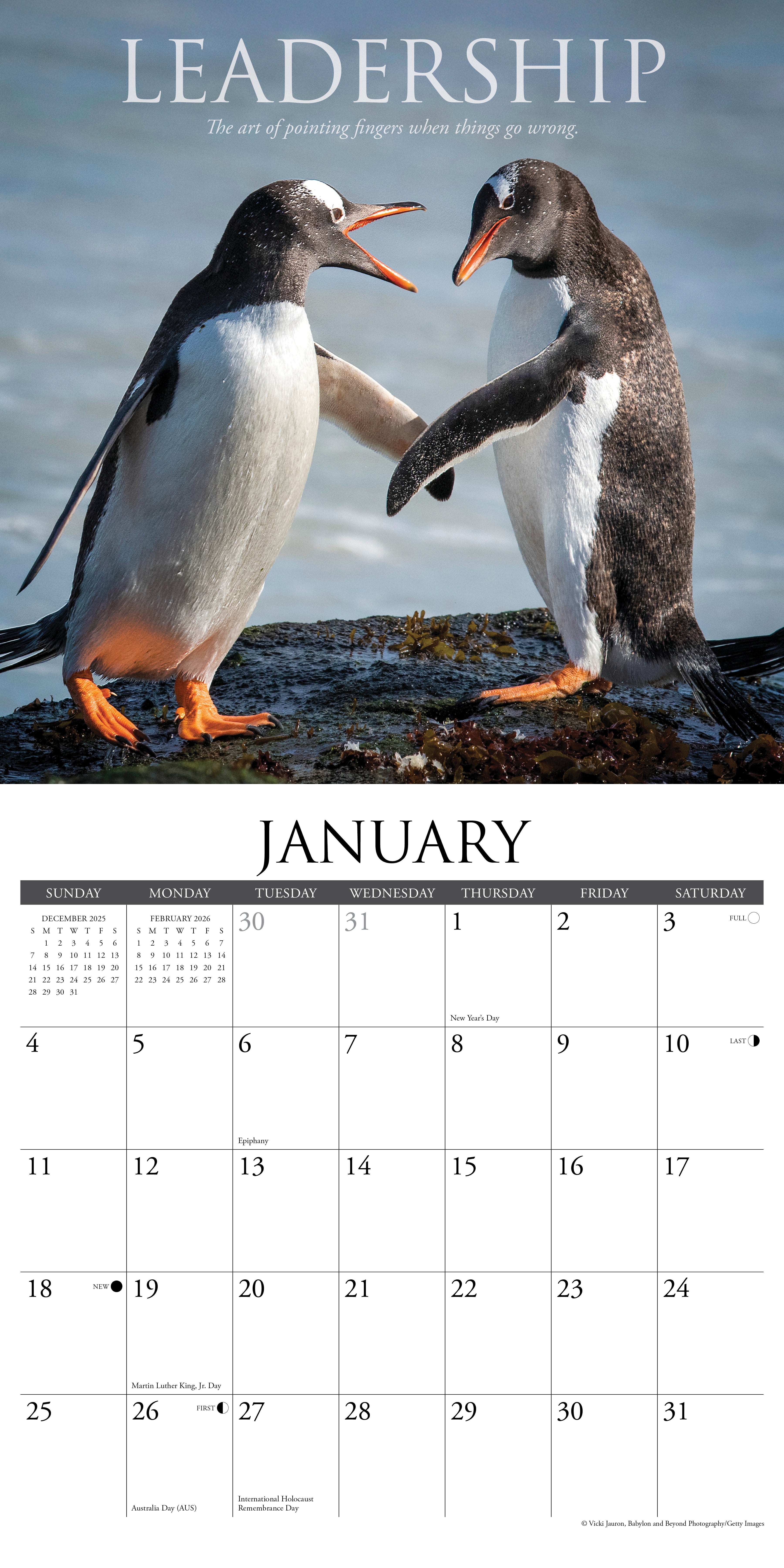 2026 Demotivationals - Square Wall Calendar