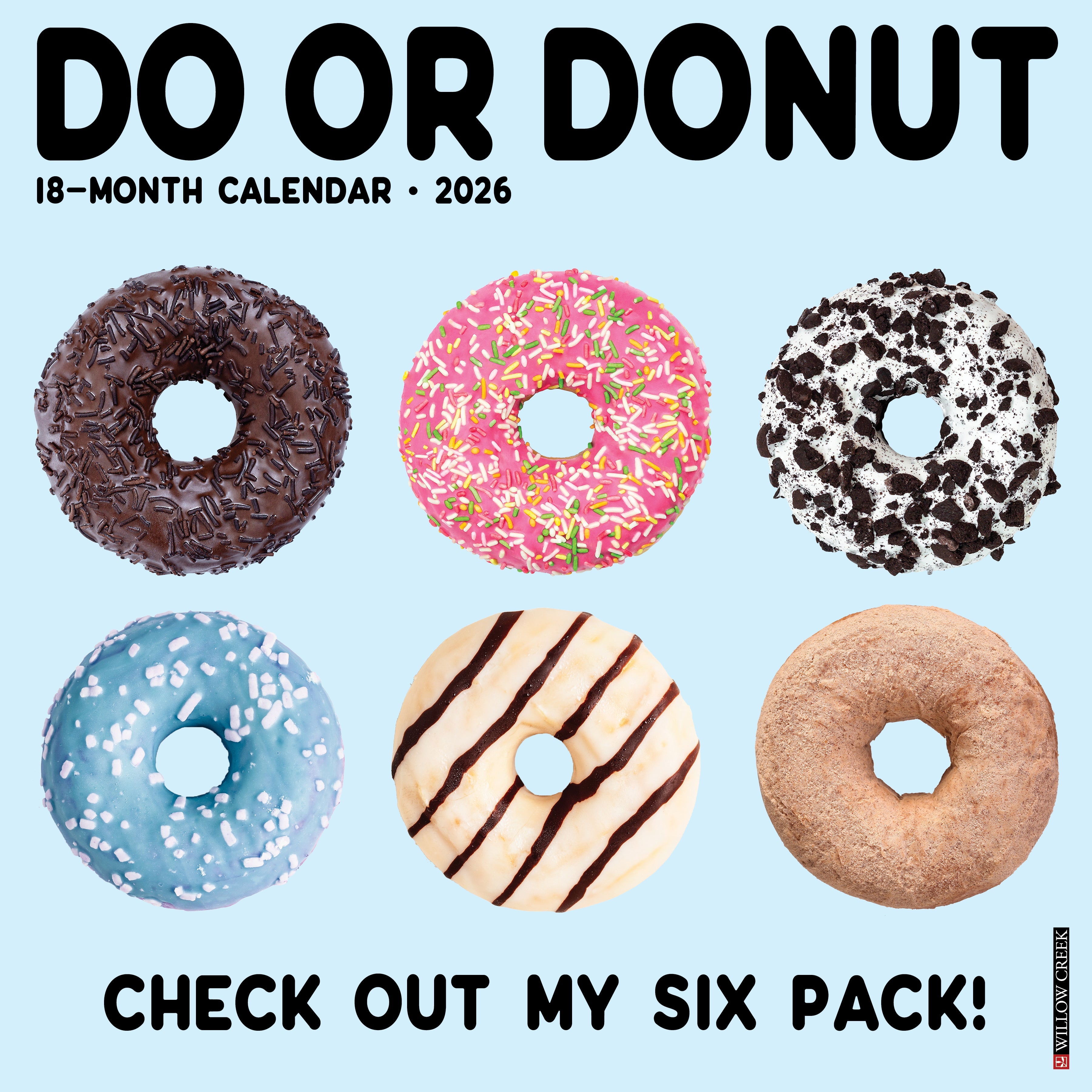 2026 Do or Donut - Square Wall Calendar